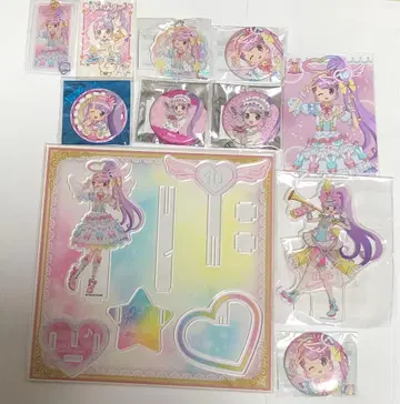 프리파라 10주년 마나카 논 아크릴 스탠드 마루쿠지 꽃 축제