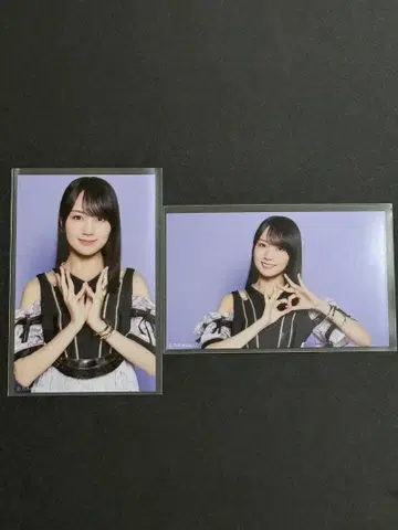 노기자카46 카키 하루카 Same numbers 장미 미니 브로마이드 3