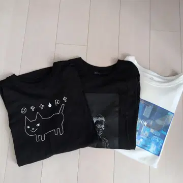 요네즈켄시 T셔츠 세트 변신 HYPE 공상