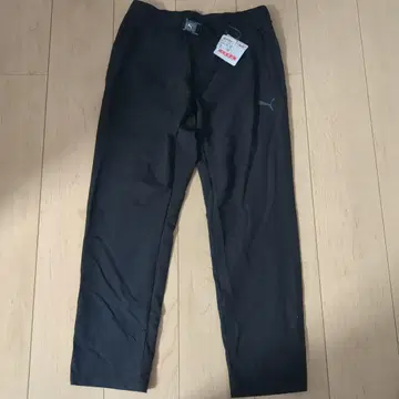 푸마 CAT 테이퍼드 팬츠 S 사이즈 블랙 588340 여성용 키즈