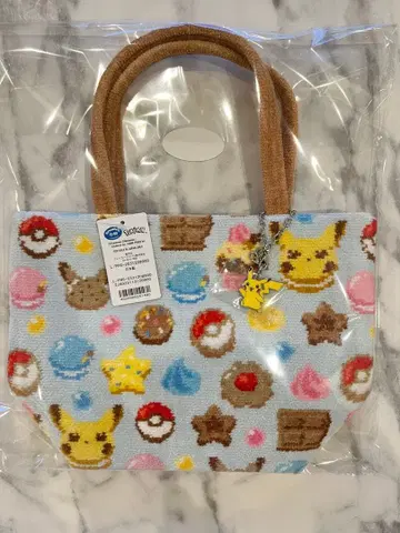 [ 미개봉 ] 페이러 토트백 포켓몬 콜라보 해피 스위츠 좋은 패턴