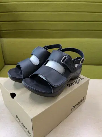 Re:getA 실내용 샌들 RW1101 블랙 M