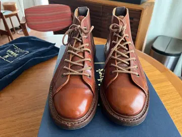 Tricker's 남성용 몽키 부츠 size 6 마론 앤티크입니다.