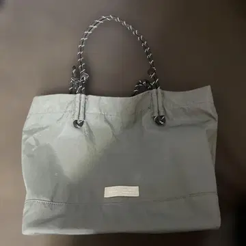 TRIDEEP 그레이 토트백