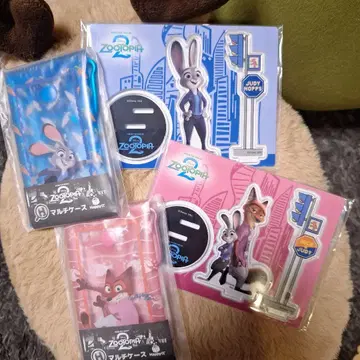 주토피아2 Happy 복권 G상 아크릴 스탠드 H상 멀티 케이스