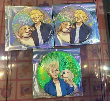 Dr.STONE 캐릭터 애니메이션 캔뱃지 엽서