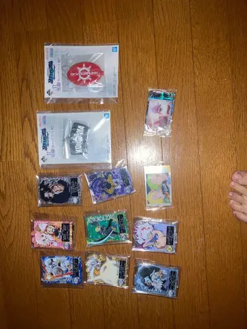 원피스 제일복권 아크릴 스탠드 코인 케이스 키링 묶음 판매