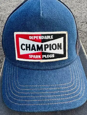 CHAMPION 데님 메쉬 캡