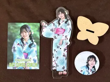 사과 소녀 하츠코이 구린 씨 굿즈 세트 3점
