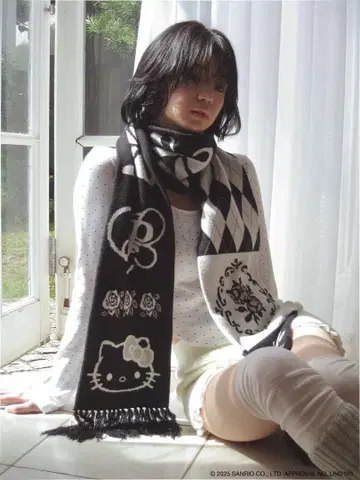 PELLICULE HELLOKITTY hug knitmuffler