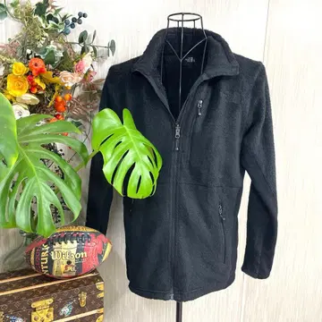 THE NORTH FACE 블랙 플리스 자켓 남성용 M
