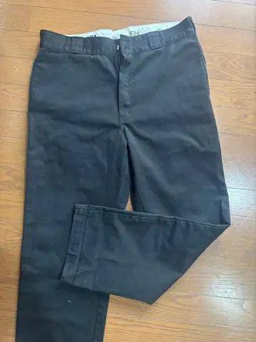 Dickies 블랙 워크 팬츠