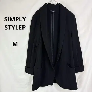 SIMPLY STYLEP 블랙 자켓 테일러드풍 [ M ] 캐주얼 아우터