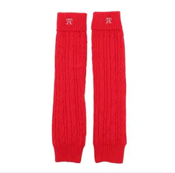 타미힐피거 아머 빨간색 리브 레그 워머 미개봉