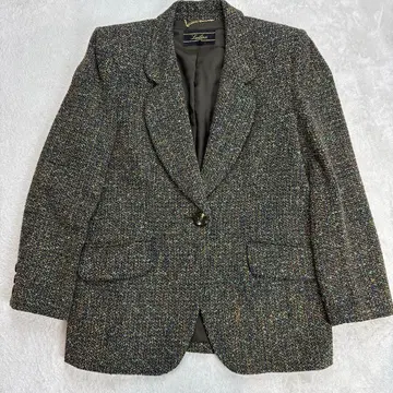 레리안 트위드 테일러드 자켓 L 사이즈 일본제 새상품급