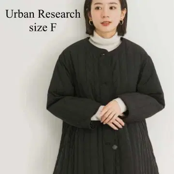 [ 고품질 ] 어반 리서치 세로 라인 퀼팅 자켓 블랙 프리 사이즈