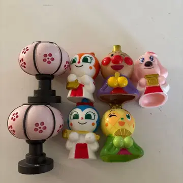 호빵맨 캐릭터 피규어 5개 세트