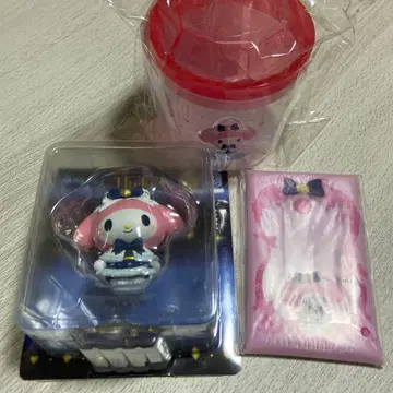 Happy 복권 마이멜로디 피규어 캐니스터 멀티 케이스