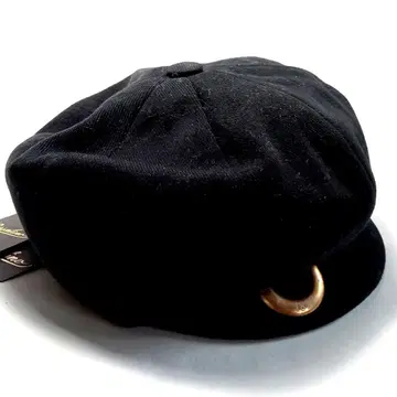 boh19 Borsalino 볼사리노 헌팅 캡 블랙 코튼 58M
