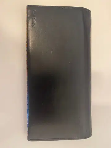 Paul Smith 블랙 가죽 장지갑 동전 수납 가능