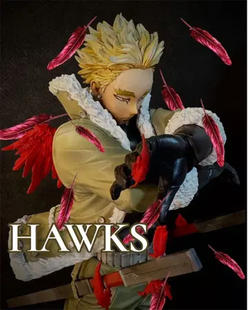 나의 히어로 아카데미아 호크스 제일복권 피규어 엮는 힘 리페인트