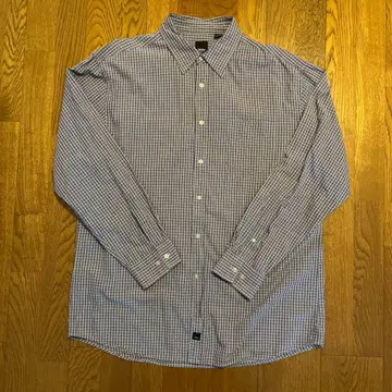 Massimo 긴팔 체크 셔츠