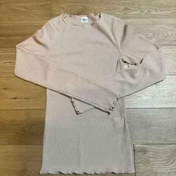 거의 새상품 론 헤르만 RonHerman 티셔츠 핑크 베이지 XS