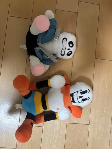 언더테일 샌즈 파피루스 봉제 인형