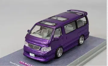 Tarmac 1/64 도요타 하이 에이스 왜건 커스텀 퍼플