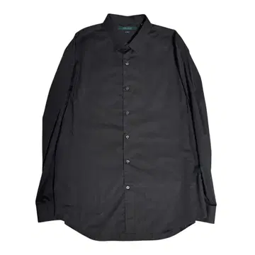 PERRY ELLIS 블랙 검정 긴팔 셔츠 XL