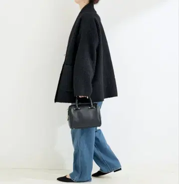 B.C STOCK/부클레 저지 코트 새상품/Frame work