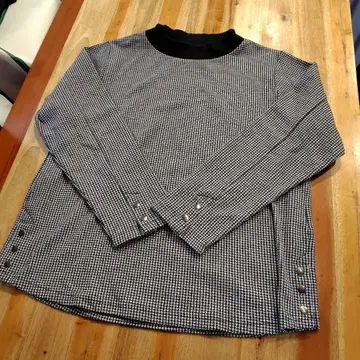 골든베어 체크 JQ 풀오버