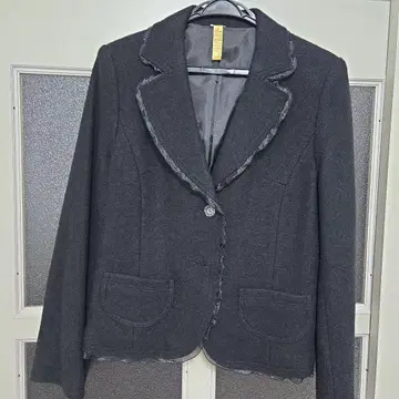 NATURAL 블랙 레이스 자켓