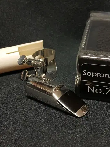 소프라니노 색소폰 마우스피스 야나기사와 메탈 7번 새상품급!