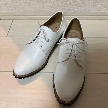 Menue 옥스퍼드 슈즈 화이트 라쿠텐
