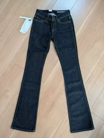 다크 블루 부츠컷 데님 택 포함 새상품