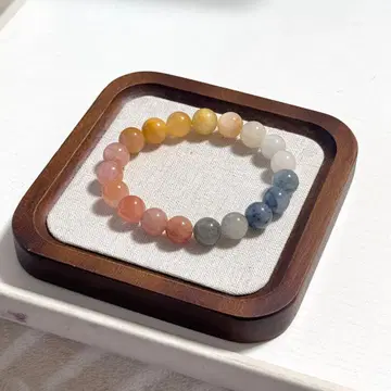 그라데이션 토끼털 루틸 팔찌 NO.494