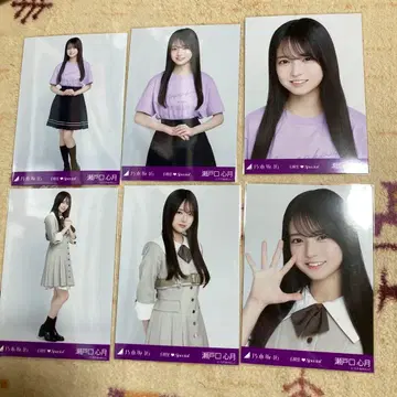 노기자카46 세토구치 신츠키 6기생 스페셜 브로마이드 6종 컴프