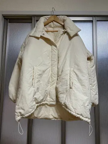 다운 자켓 노브랜드 화이트