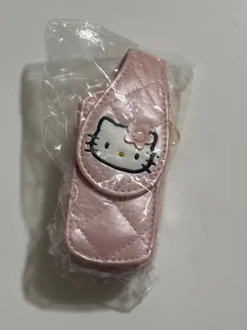 산리오 헬로키티 핑크 퀼트 휴대폰 케이스