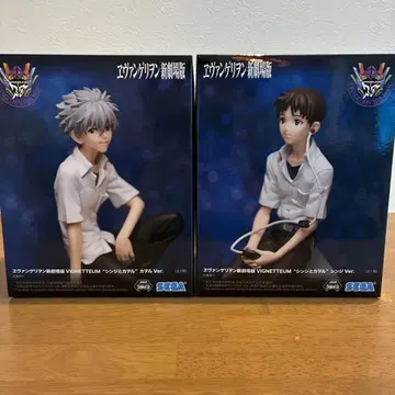 신극장판 이카리 신지 나기사 카오루 피규어 2체 세트