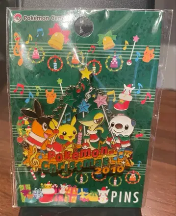 포켓몬 센터 로고 핀즈 크리스마스 2010 새상품