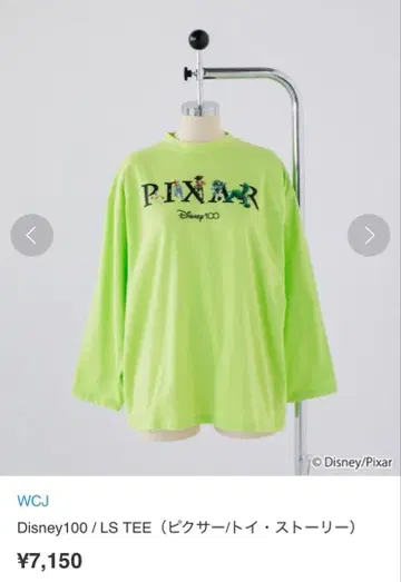 [ 미개봉 ] Disney100 ( 픽사/토이 스토리 ) 롱T / WCJ