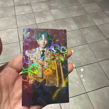M!LK 사쿠라 스테이지 POP UP 홀로그램 트레이딩 카드 요시다 진토
