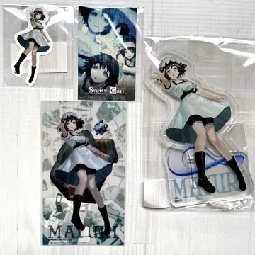 시이나 마유리 슈타인즈 게이트 아크릴 스탠드 클리어 카드 스티커 세트