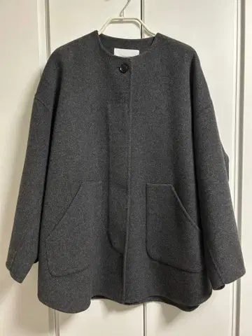 해밀턴 리버 크루넥 코트 36 그레이 FRAMeWORK 프레임워크