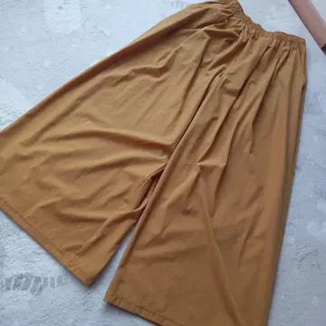 새상품급 사우전드마일 와이드 팬츠 하의 스트레치 루즈핏 F