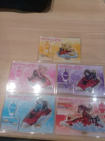 보트 레이스 와카마츠 경정 마도카 마기카 아크릴 스탠드 5개