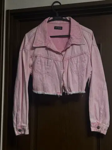 just a noon 데님 자켓 데님 숏 자켓 나카마치 아야