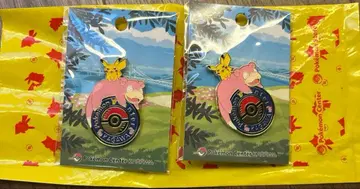 포켓몬 센터 카가와 야돈 피카츄 로고 핀즈 2개 세트